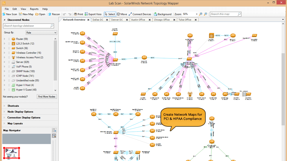 Network topology software